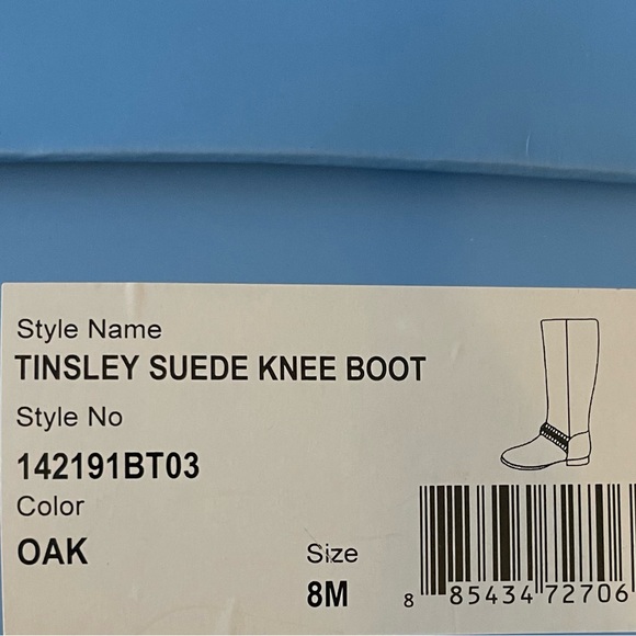 JACK ROGERS Tinsley Suede Knee Boot size 8M - Picture 13 of 14